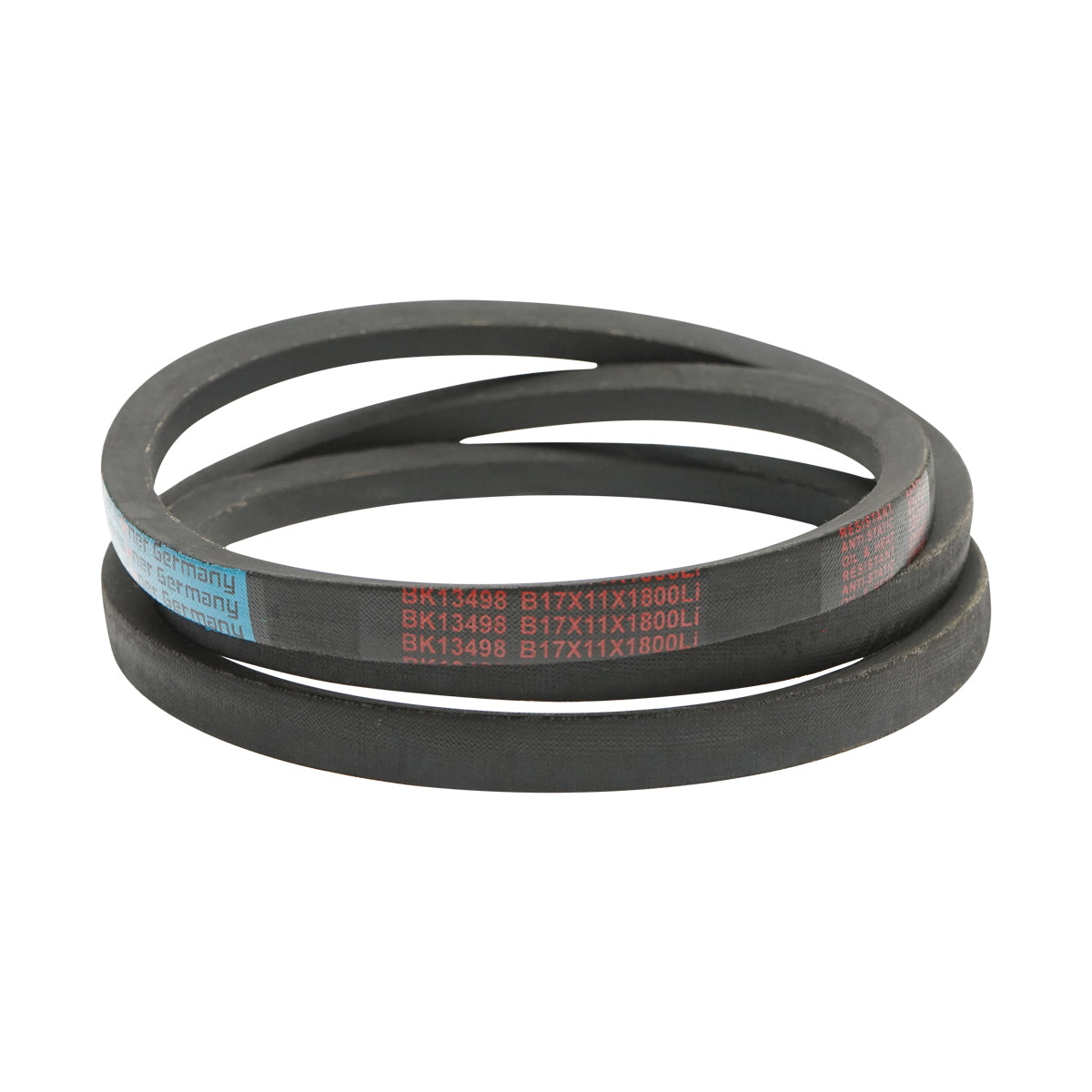 Trapezoidal transmission belt B 17X11X1800 Li Breckner Germany